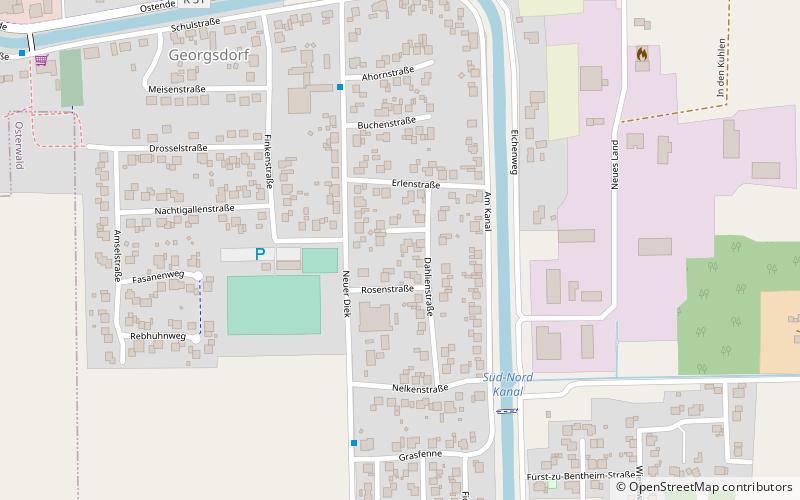 Georgsdorf location map