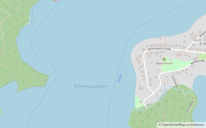Schermützelsee location map
