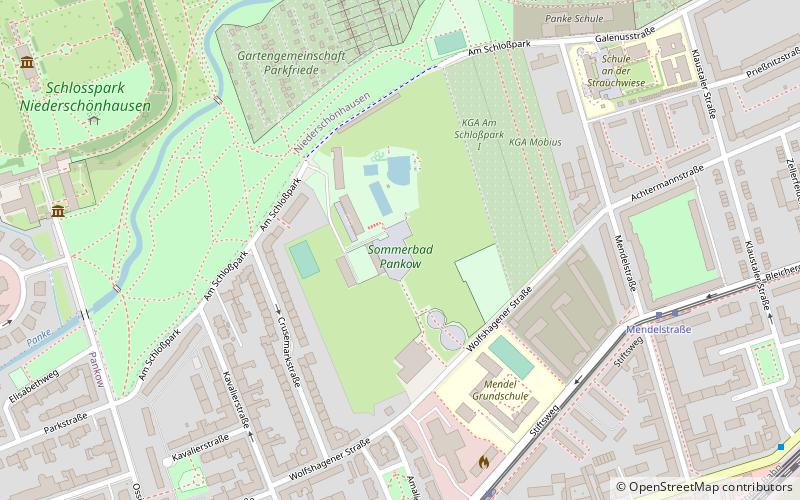 freibad pankow berlin location map