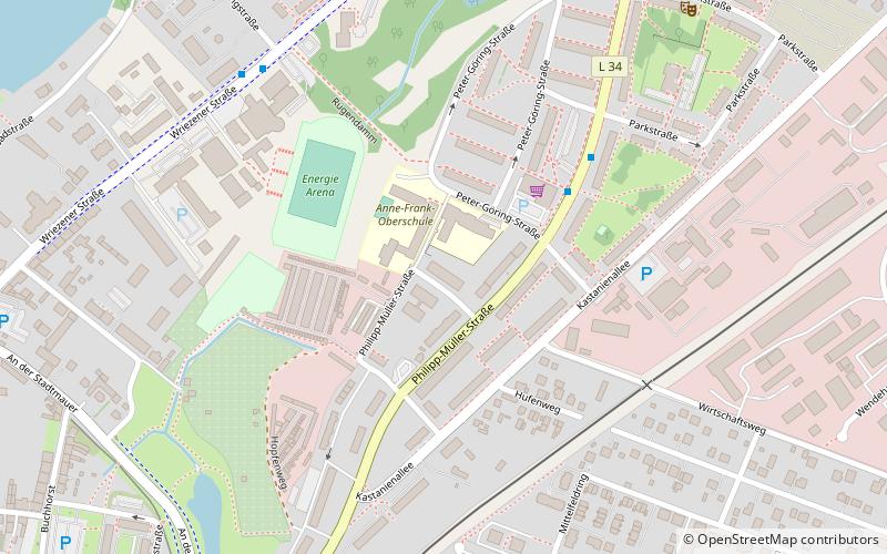 horte strausberg location map