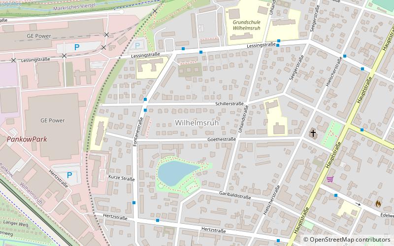 Wilhelmsruh location map