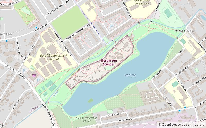 Tiergarten Stendal location map