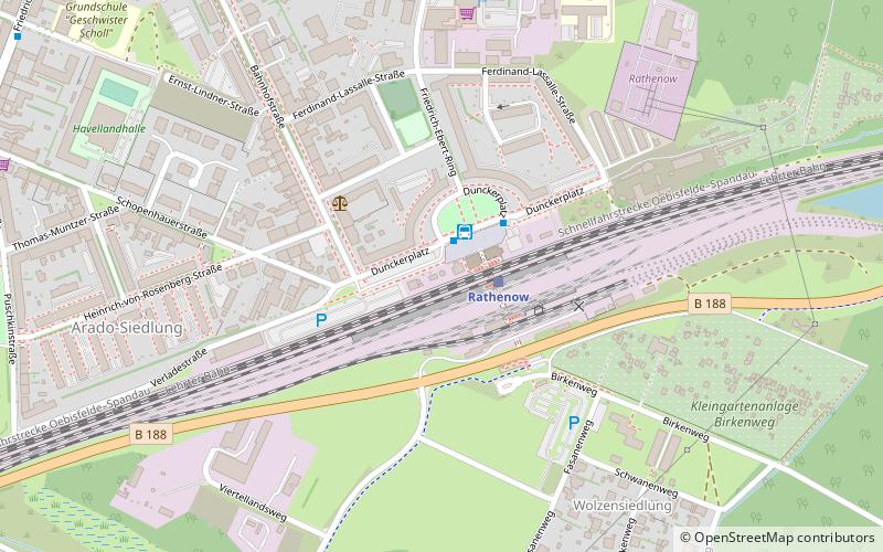 westl. Bahnwasserturm Rathenow location map