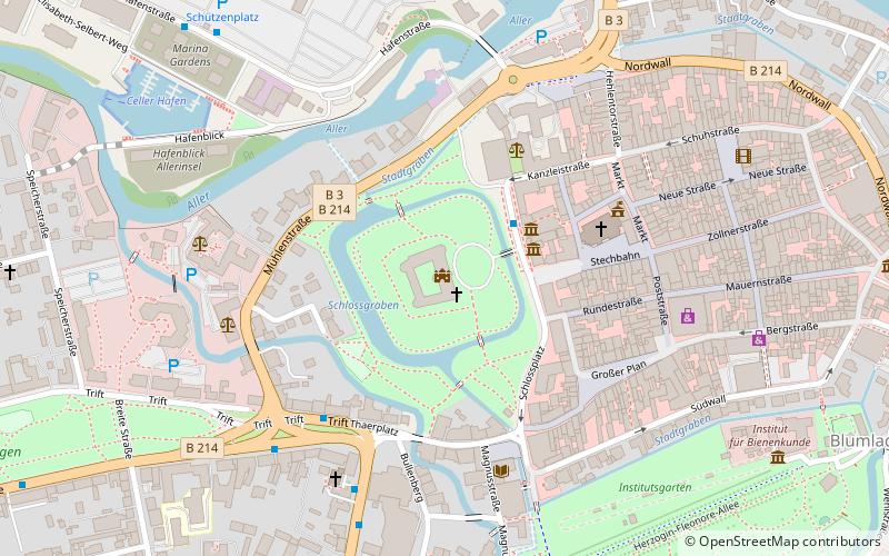 Schlosstheater Celle location map