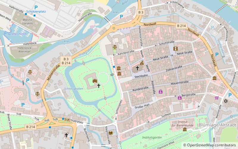 Bomann Museum location map