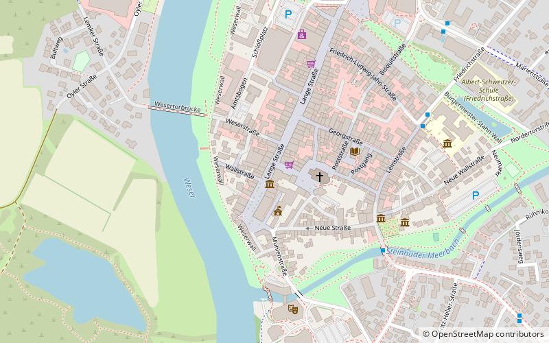 Nienburg/Weser location map
