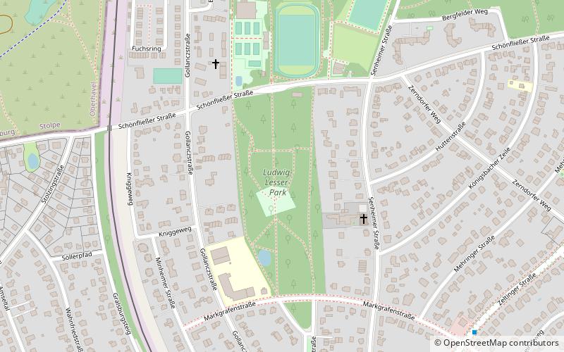 berlin frohnau location map