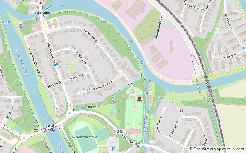 ausstellungszentrum fur die archaologie des emslandes meppen location map