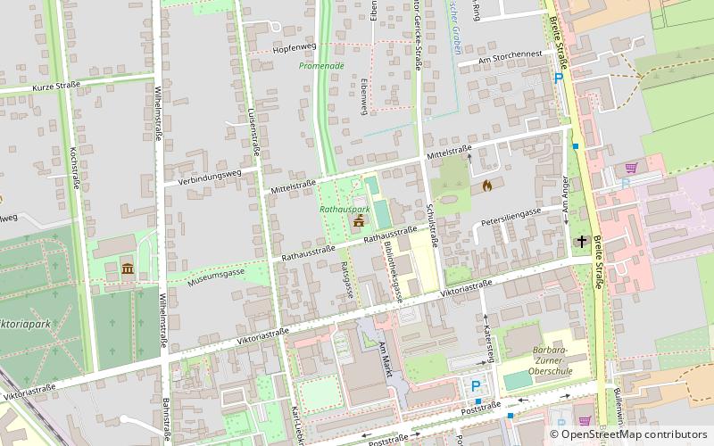 Rathaus Velten location map