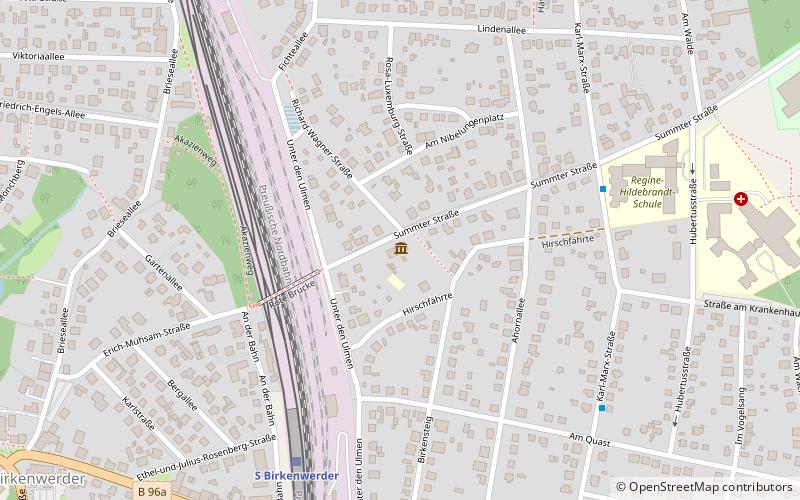 Clara-Zetkin-Gedenkstätte location map
