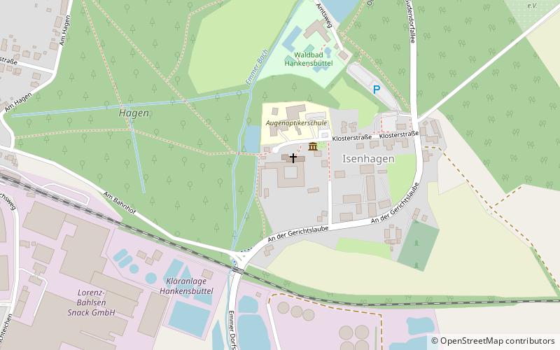Isenhagen Abbey location map