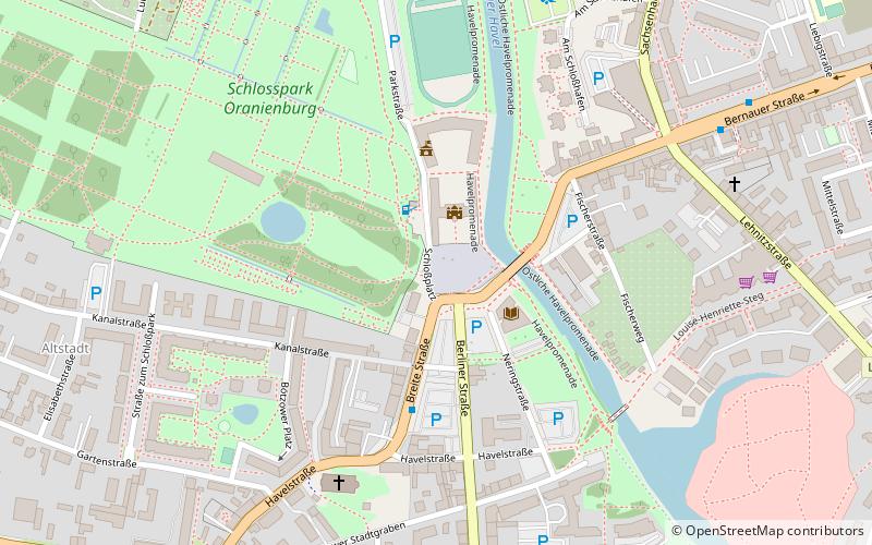 Louise-Henriette-Steg location map