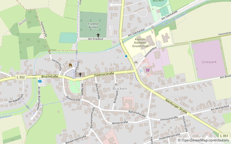 Bücken location map