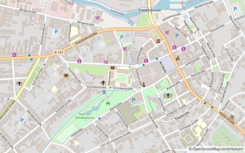 Hochschule für nachhaltige Entwicklung Eberswalde location map