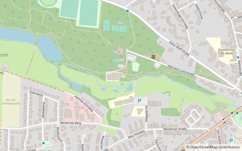 fitnessbad walsrode location map