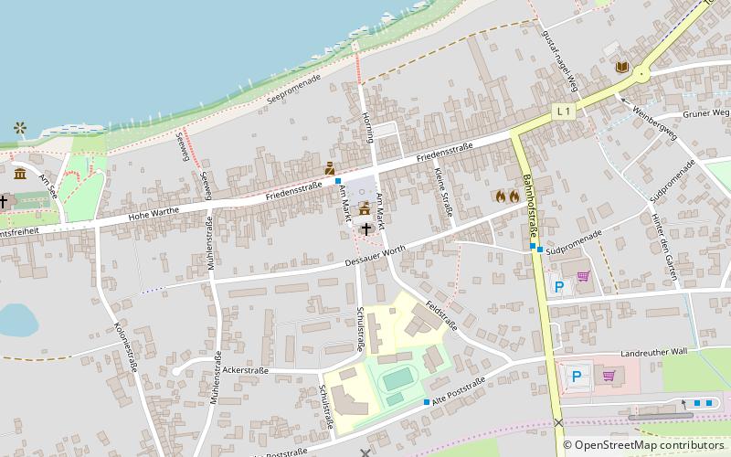 St. Johannes location map