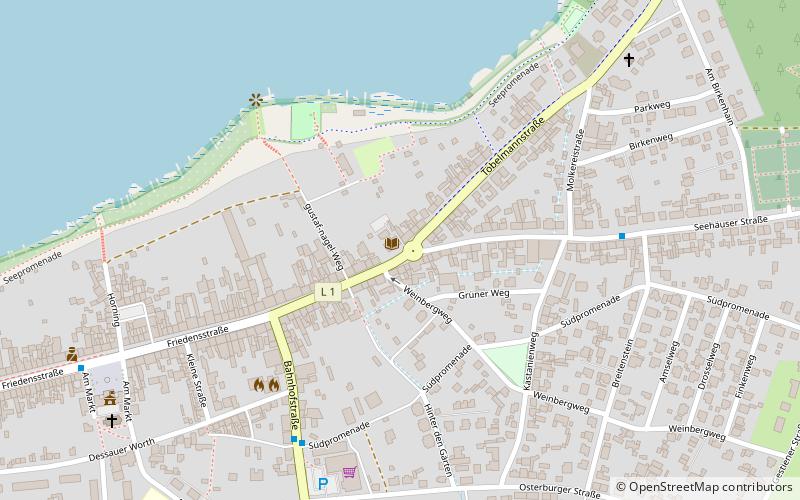 Weltzeituhr location map