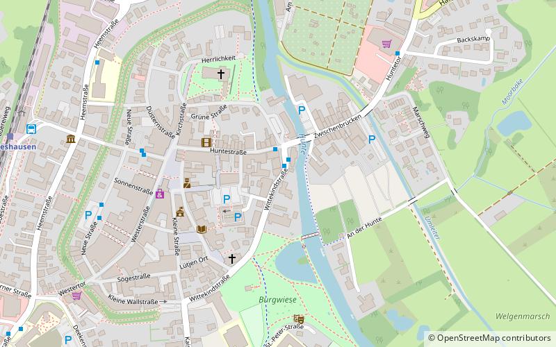 Dampfkornbranntweinbrennereimuseum location map