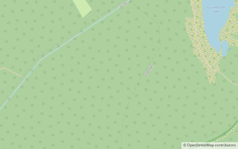 Grundloses Moor location map