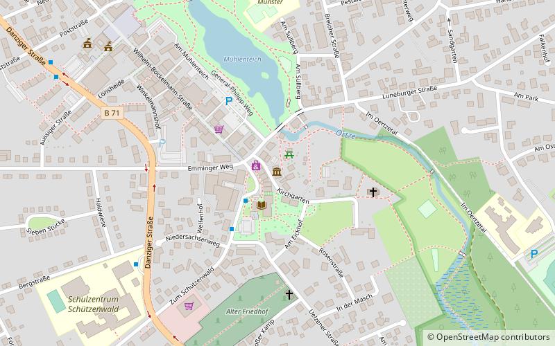 Ollershof location map