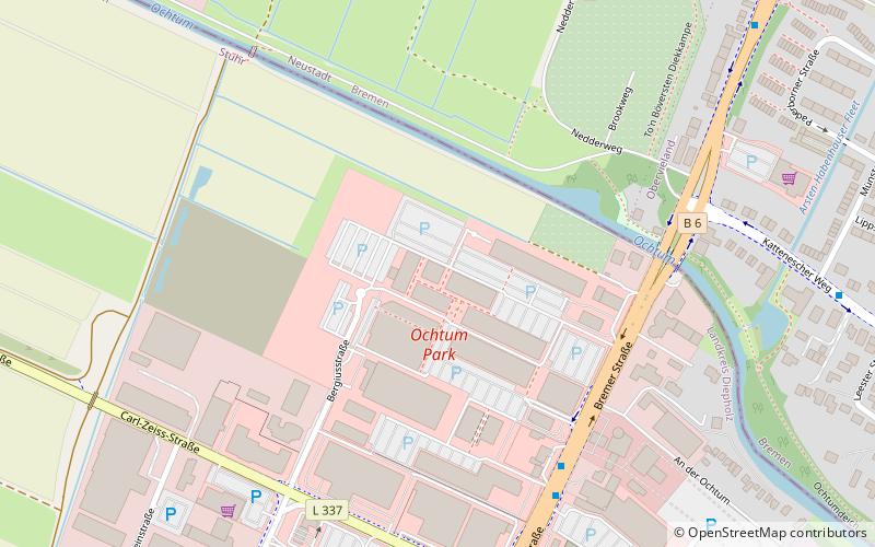 ochtum park bremen location map