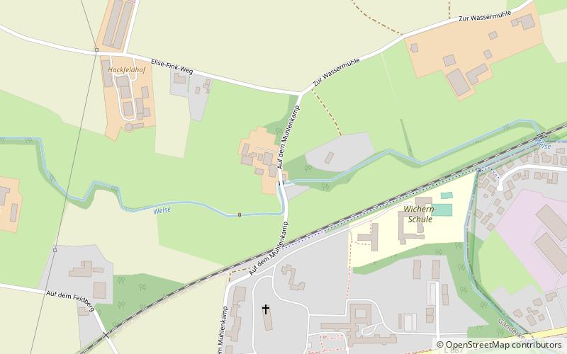 Elmeloher Wassermühle location map