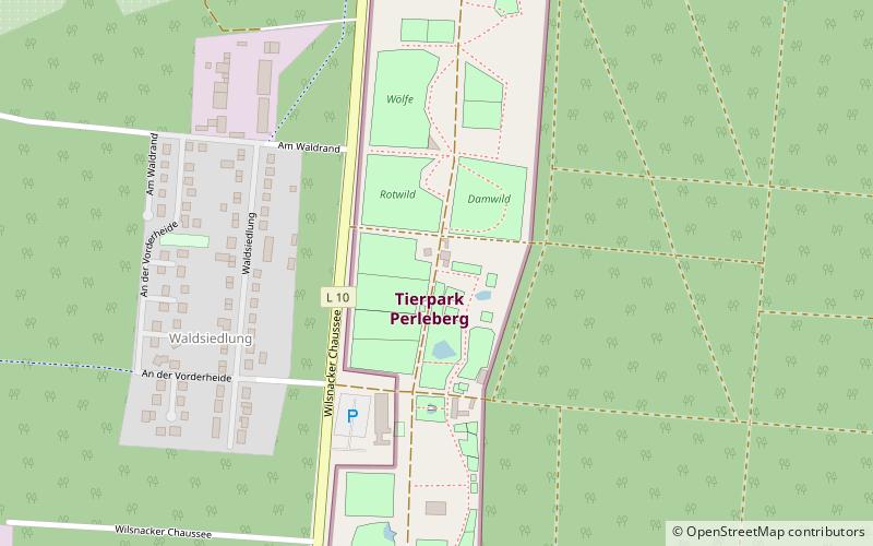Tierpark Perleberg location map