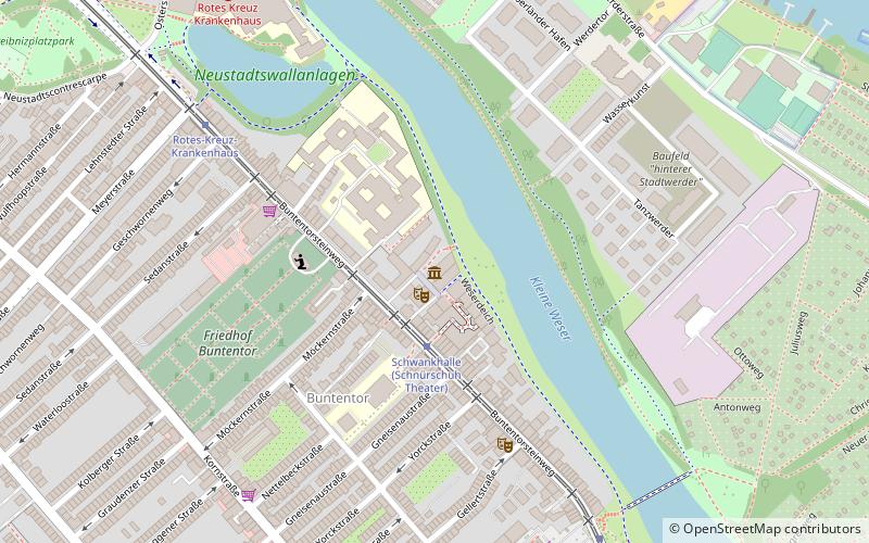 stadtische galerie bremen location map