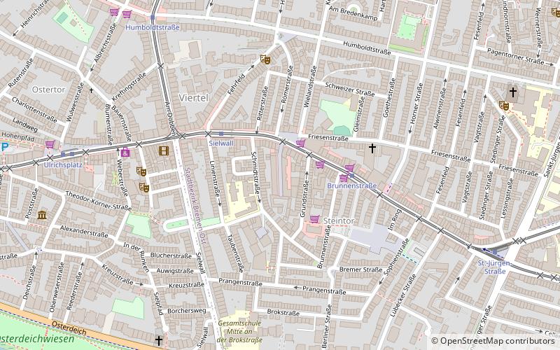 Helenenstraße location map