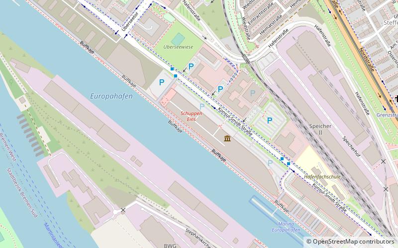 Schuppen Eins location map