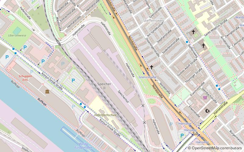 hochschule fur kunste bremen location map