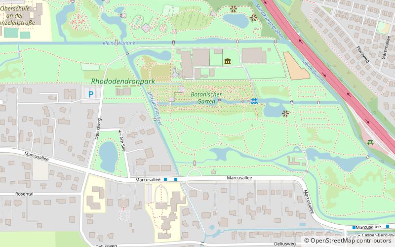 Wisent-Denkmal location map