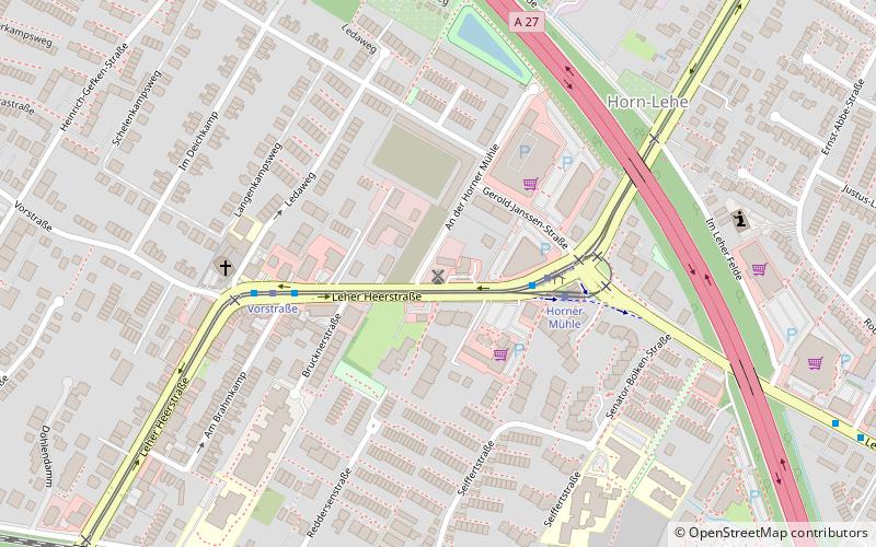 Horner Mühle location map