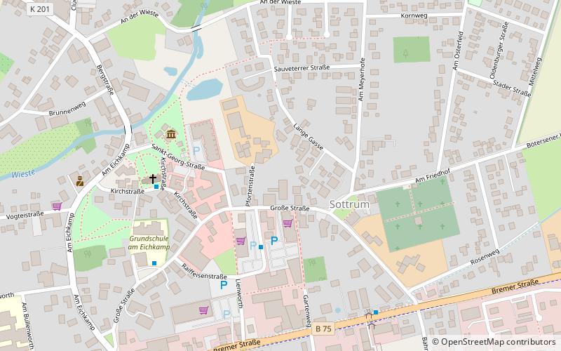 Gmina zbiorowa Sottrum location map