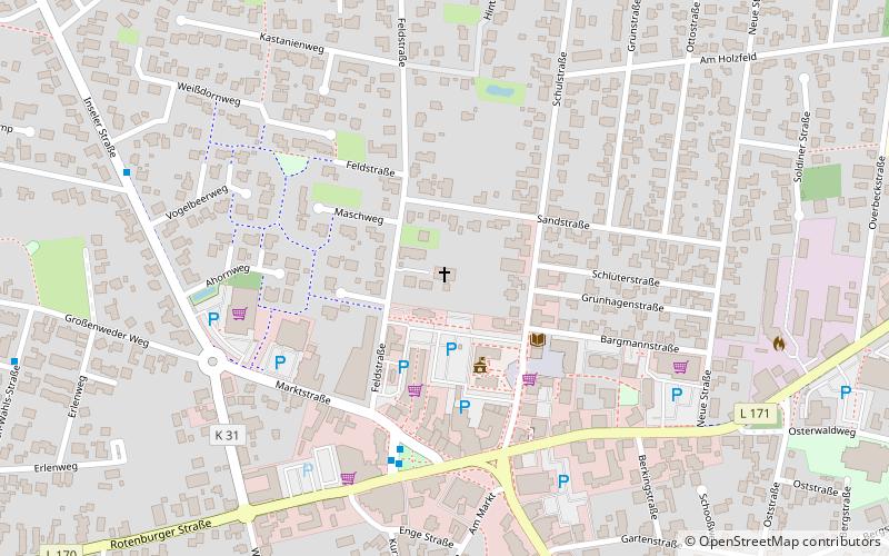 St. Ansgar location map