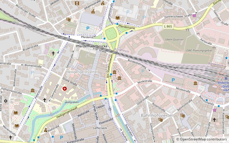 Horst-Janssen-Museum location map