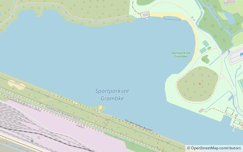 sportparksee grambke bremen location map