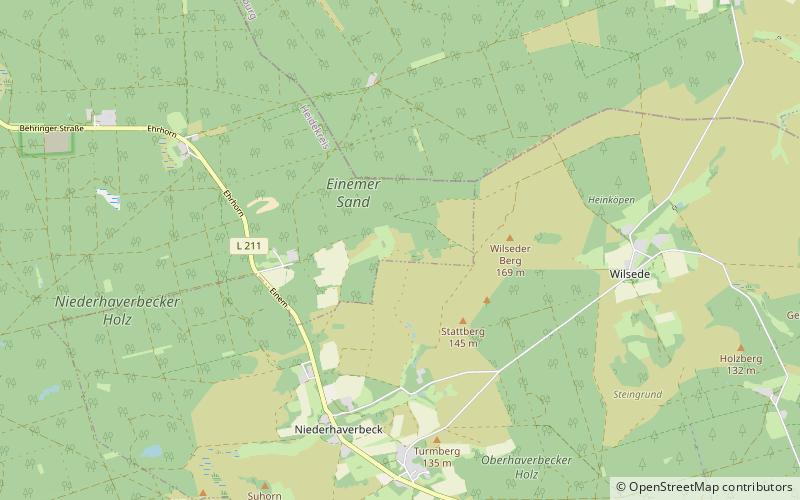 Naturschutzgebiet Lüneburger Heide location map