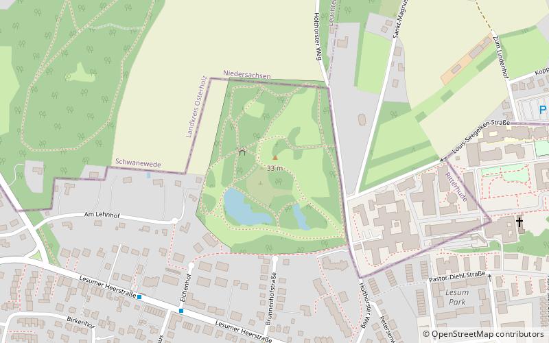 Friedehorst Park location map
