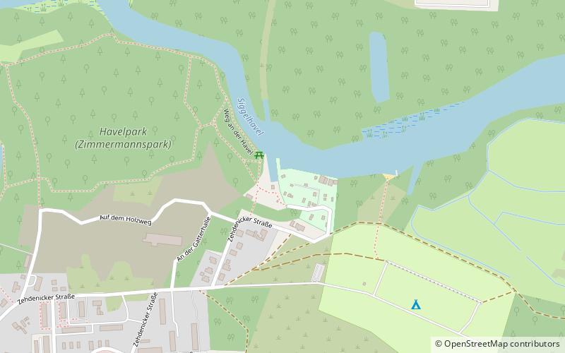 eisenbahnfahre furstenberg havel location map