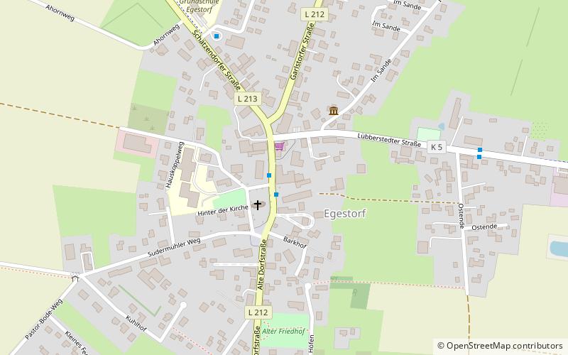 Egestorf location map