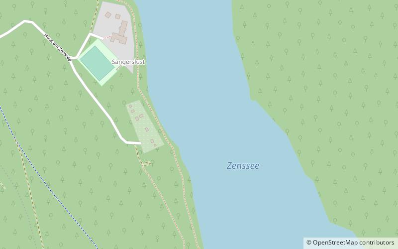 Lago Zens location map