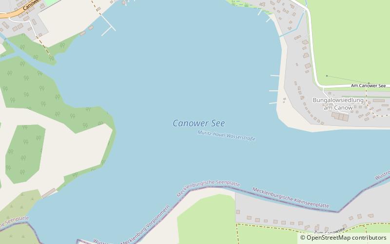 Lago Canower location map