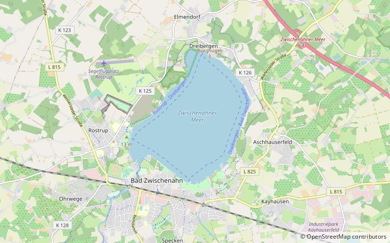 Zwischenahner Meer location map