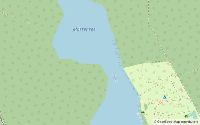 Mössensee location map