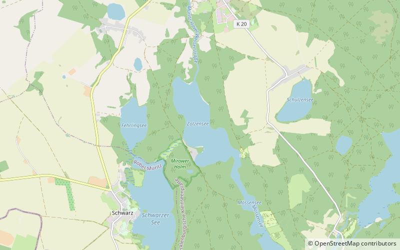 Zotzensee location map