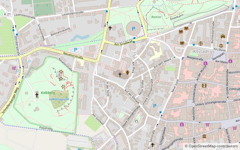 St. Michaelis location map