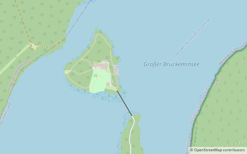 Lago Großer Brückentin location map