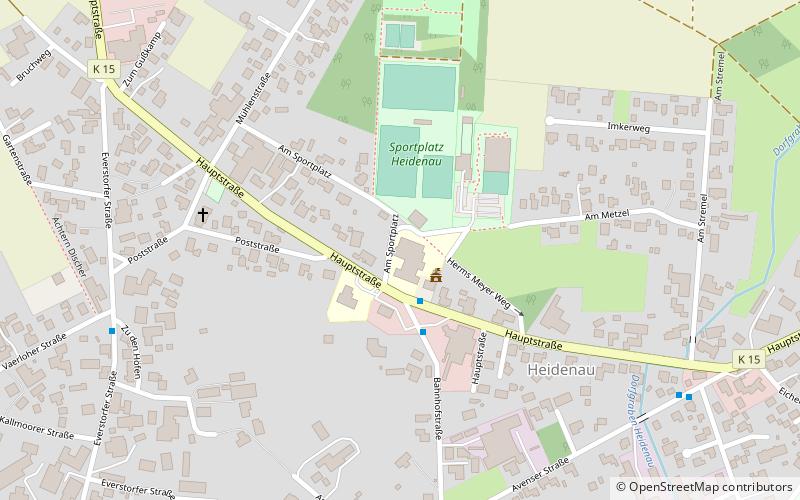 Heidenau location map