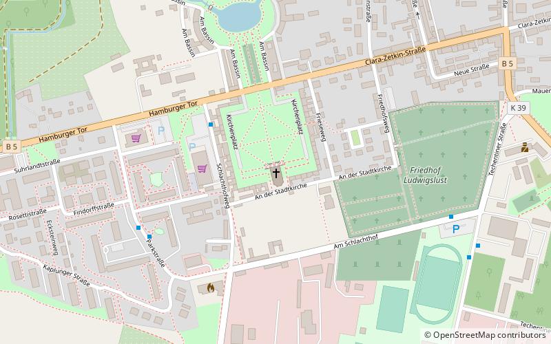 Stadtkirche Ludwigslust location map